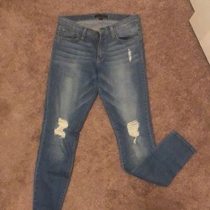 Distressed Skinny Jeans